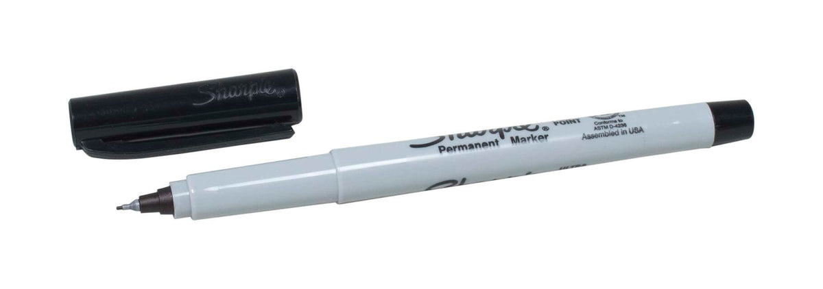 MARKER SHARPIE BLACK ULTRA FINE PACK OF 12