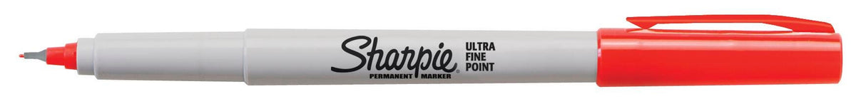 MARKER SHARPIE RED ULTRA FINE PACK OF 12