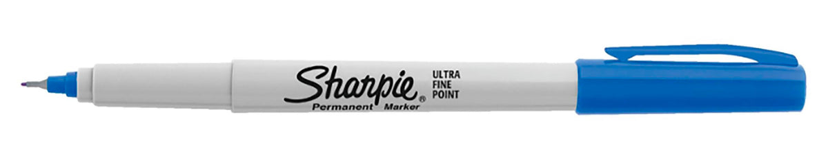 MARKER SHARPIE BLUE ULTRA FINE PACK OF 12