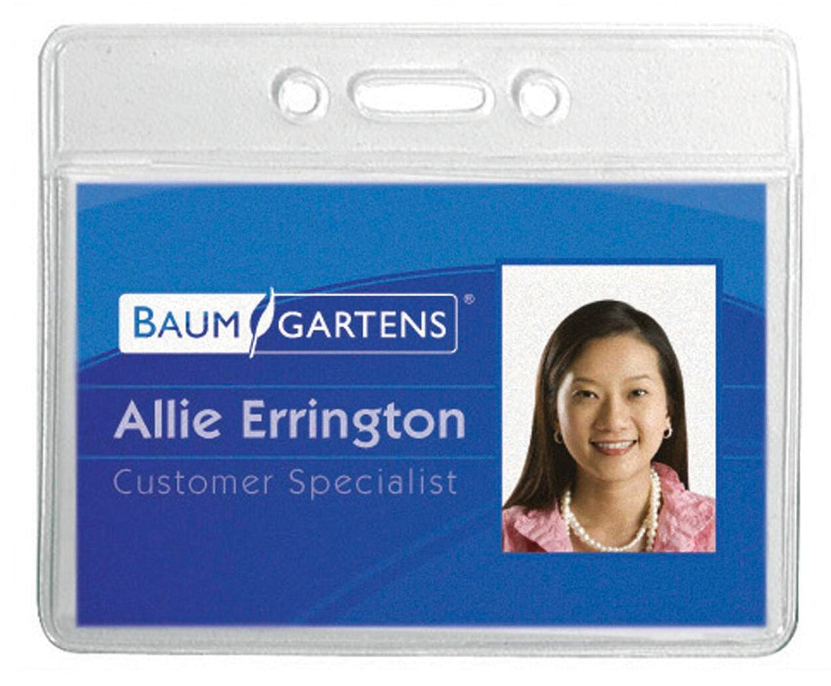 BADGE HOLDER PNCHED HRZNTL 3.375X2.375 BAU67810 PACK OF 12