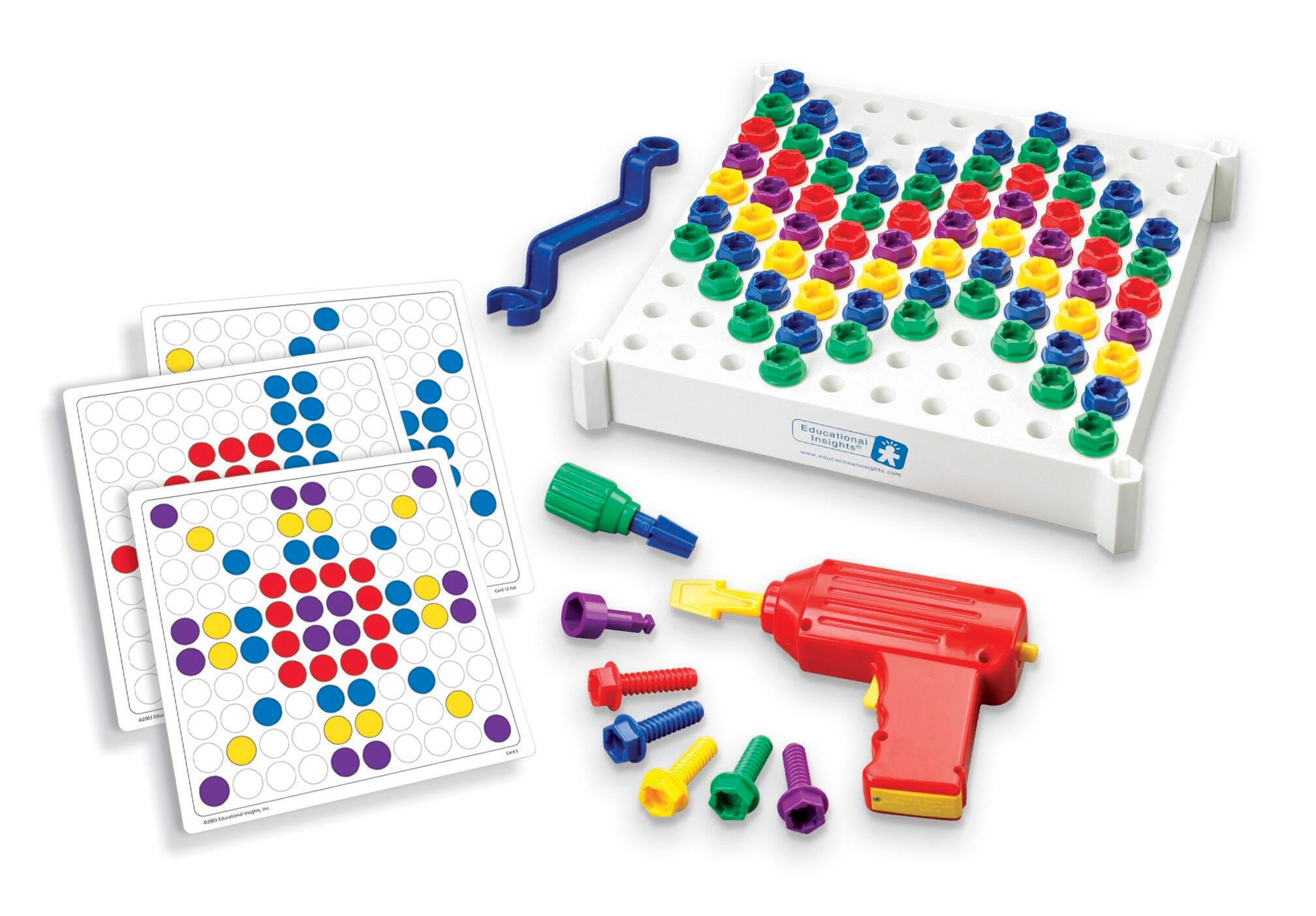 MANIPULATIVE DESIGN AND DRILL ACTIVITY CENTER - SET OF 138