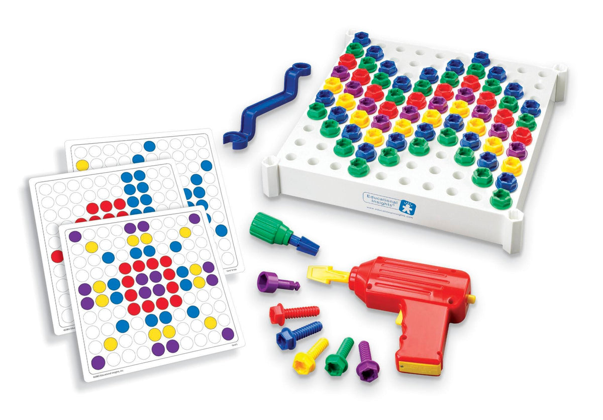 MANIPULATIVE DESIGN AND DRILL ACTIVITY CENTER - SET OF 138