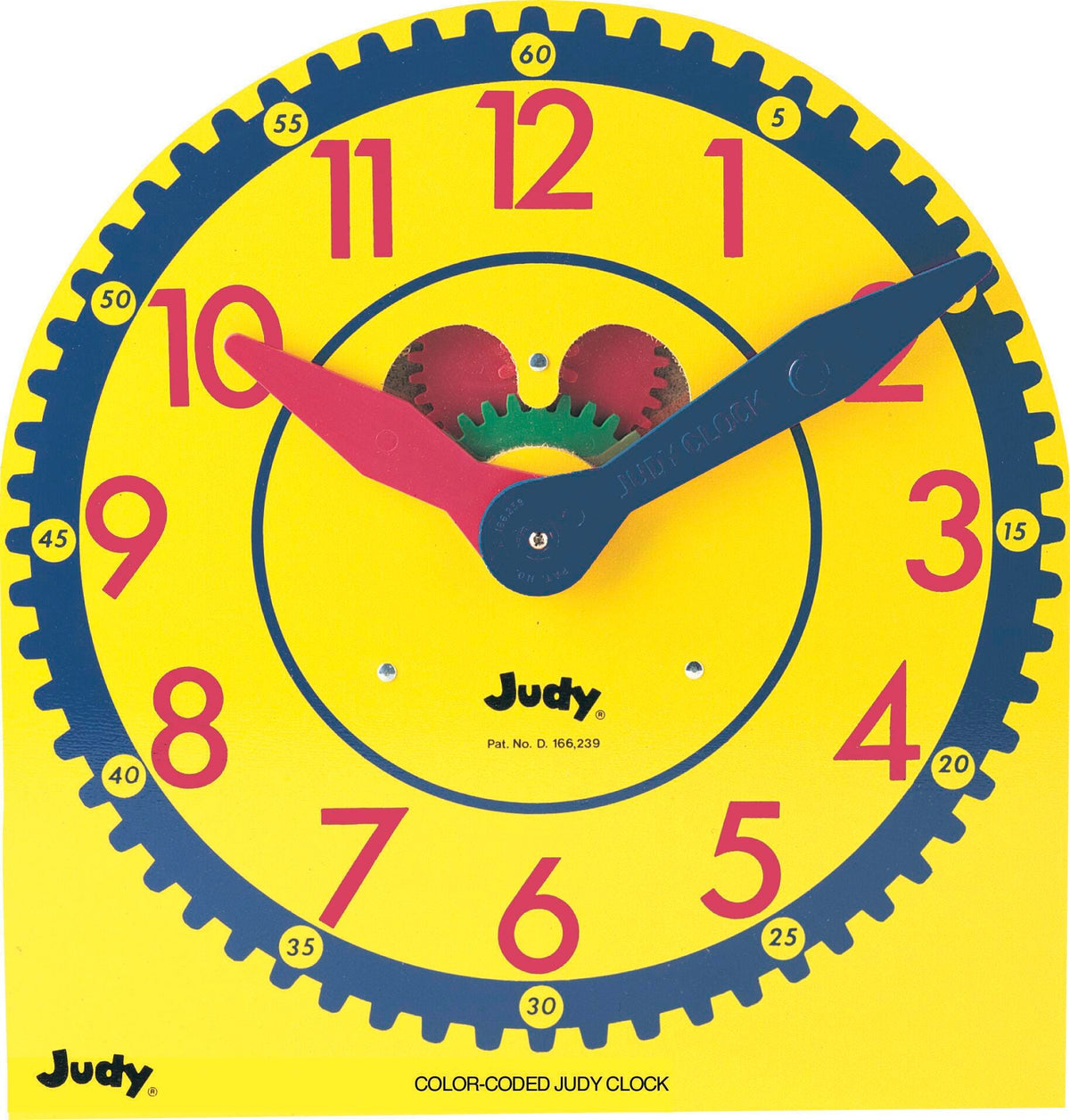 CLOCK COLOR CODED JUDY