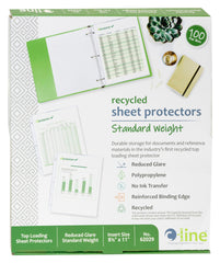 SHEET PROTECTOR TOP LOAD 8.5X11 IN CLEAR PK OF 100 CLI62029