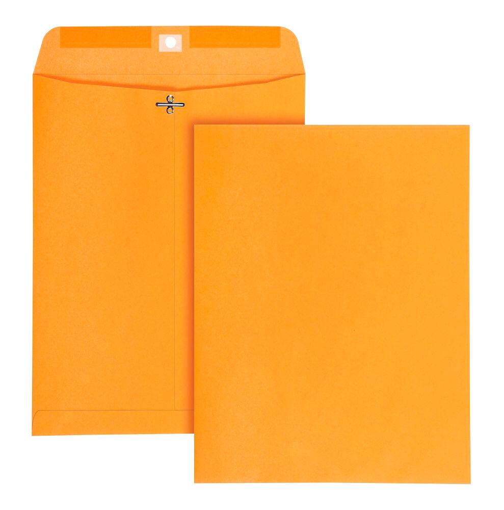 ENVELOPE 10X13 IN KRAFT CLASP BROWN DISPENSER PACK OF 250