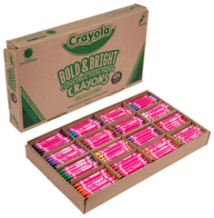 CRAYONS CRAYOLA CLASSPACK CONST PAPER STANDARD 16-COLOR SET OF 400