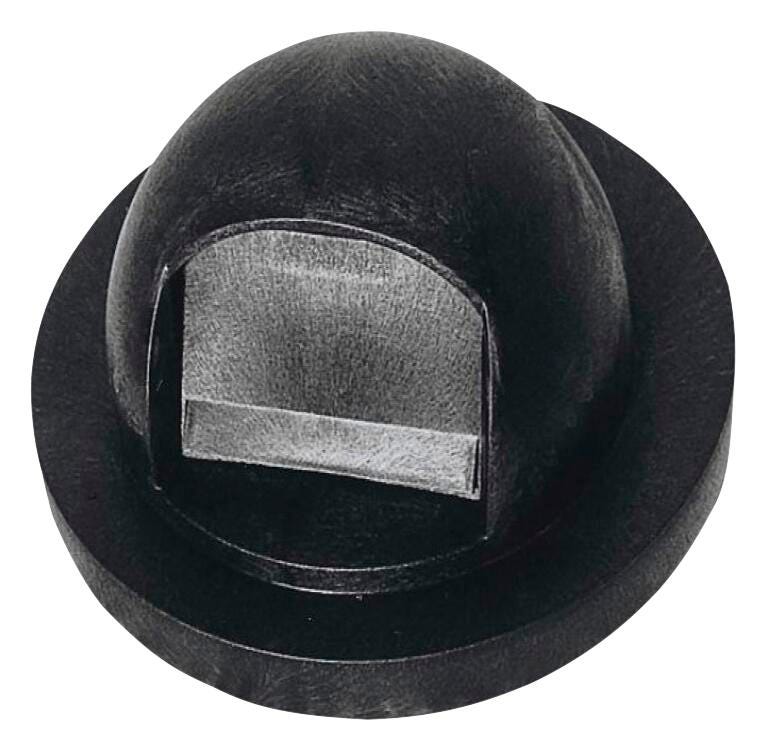 RECEPTACLE - ULTRASITE ROUND 32 GALLON TRASH RECEPTACLE LID - ROUND TOP - BLACK