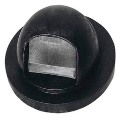 RECEPTACLE - ULTRASITE ROUND 32 GALLON TRASH RECEPTACLE LID - ROUND TOP - BLACK