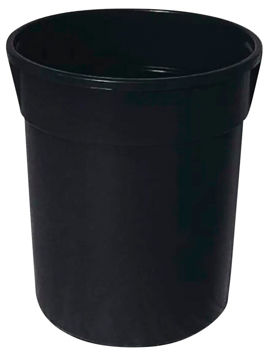 RECEPTACLE - ULTRASITE ROUND 32 GALLON TRASH RECEPTACLE LINER - BLACK