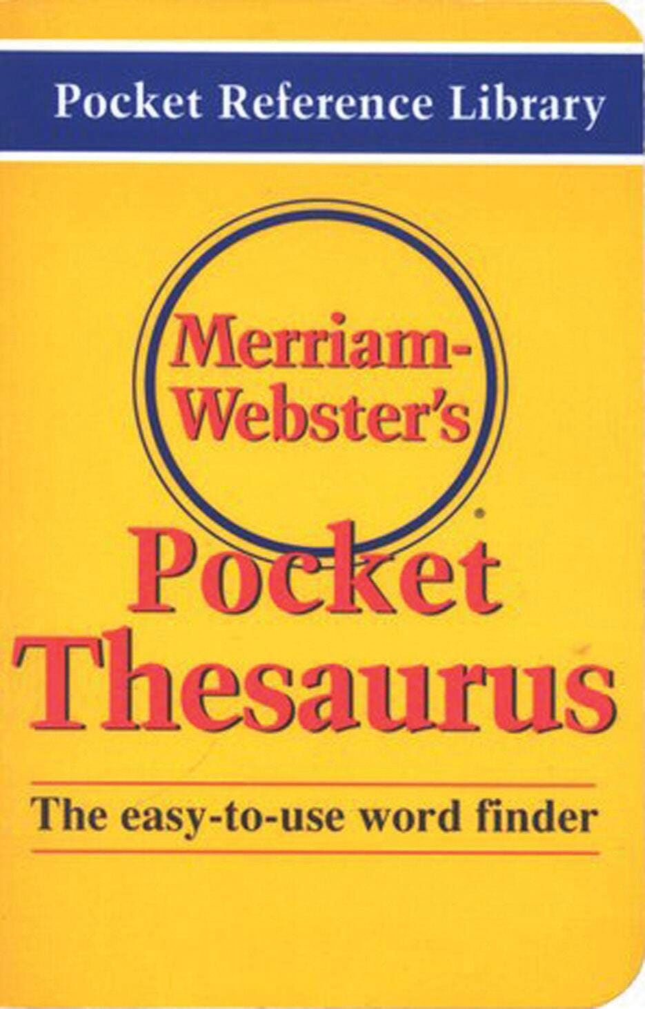 THESAURUS POCKET PAPERBACK