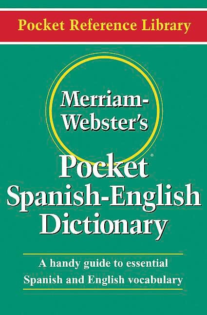 DICTIONARY SPANISH-ENGLISH POCKET PAPERBACK
