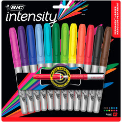 MARKER PERMANENT INTENSITY FINE ASST SET OF 12