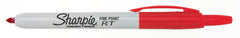 MARKER SHARPIE RETRACTABLE RED PACK OF 12