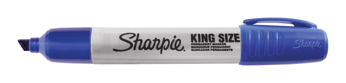 MARKER SHARPIE KING SIZE BLUE PACK OF 12