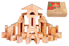 BLOCKS WOOD UNIT SET OF 60