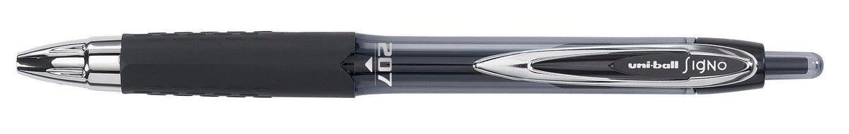PEN GEL UNI-BALL 207 BLACK MEDIUM