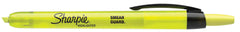 HIGHLIGHTER ACCENT RETRAC FL. YELLOW