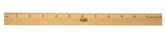 RULER WOOD 1/8 IN SCALE 12 IN - SCHOOL SMART