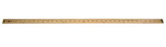 YARDSTICK WOOD METAL END - SCHOOL SMART