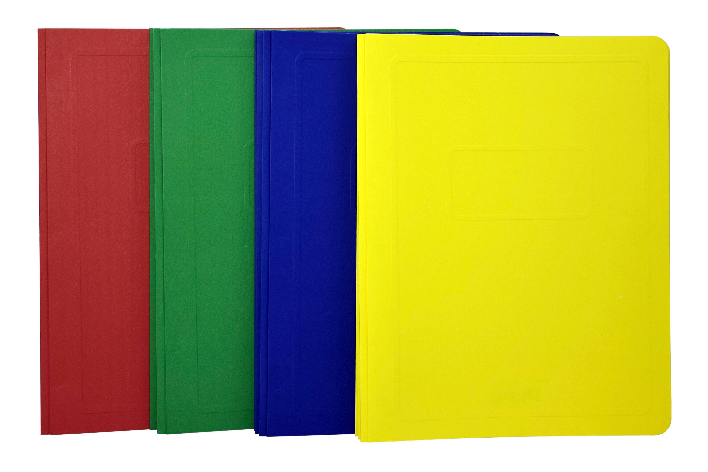 REPORT COVER W/FASTENERS ASST PACK OF 25 SCHOOL SMART