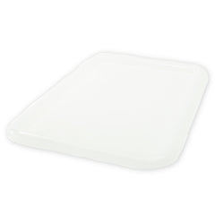 SCHOOL SMART STORAGE BIN NON-SNAP ON LID - 8 X 12-3/8 INCHES - TRANSLUCENT - EACH