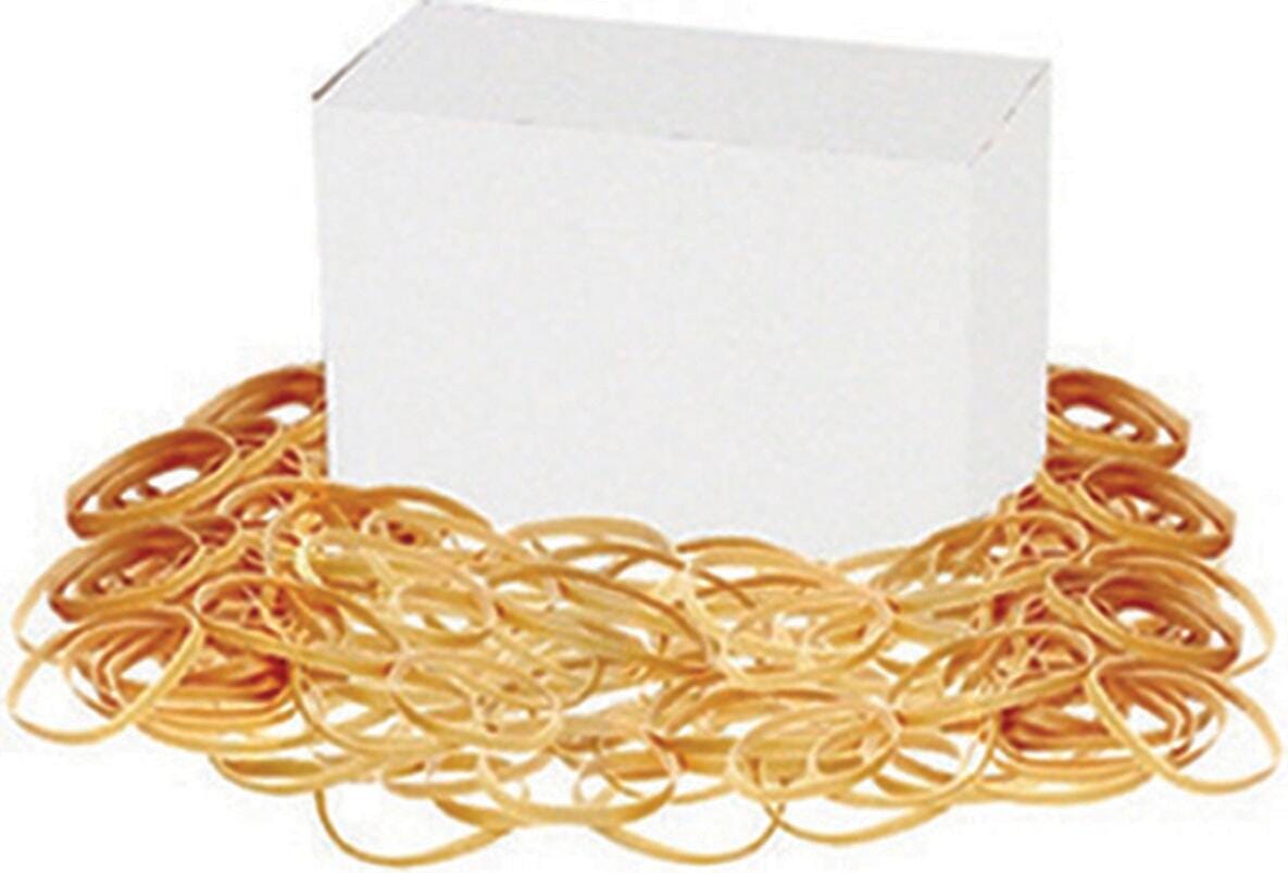 RUBBER BAND 3 1/2 X 1/8 LATEX FREE 1 LB BOX