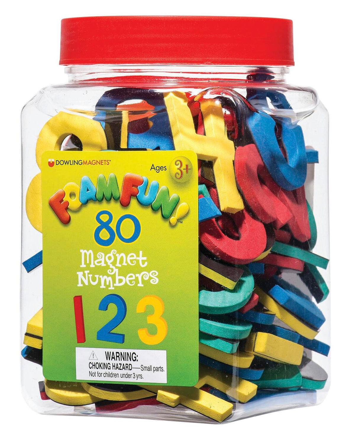 MAGNETS FOAM FUN PHONETIC NUMBERS S/80