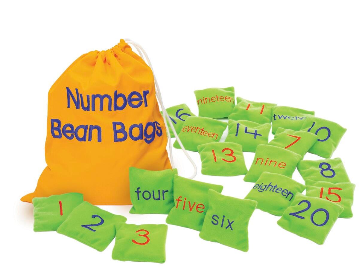 BEANBAGS NUMBERS ST/20