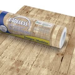 PAPER ROLL FADELESS DESIGNS 48 IN X 50 FT WEATHERED WOOD