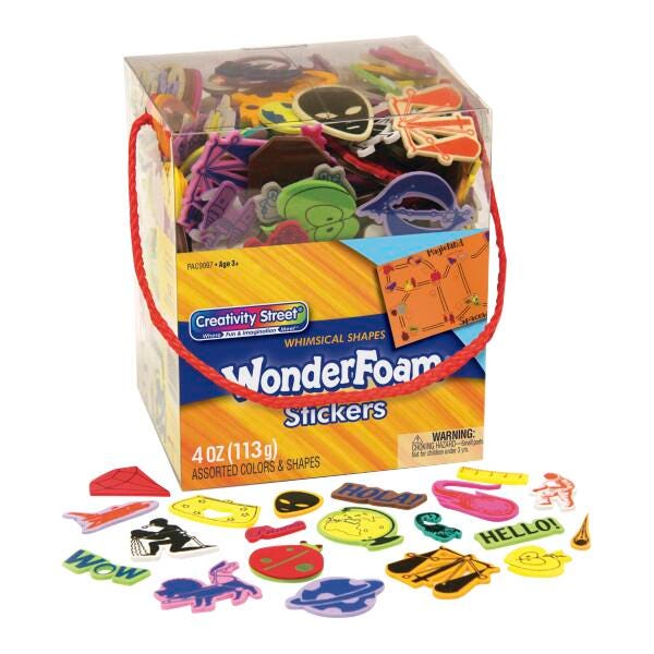 WONDERFOAM WHIMSICAL STICKERS SET OF 550