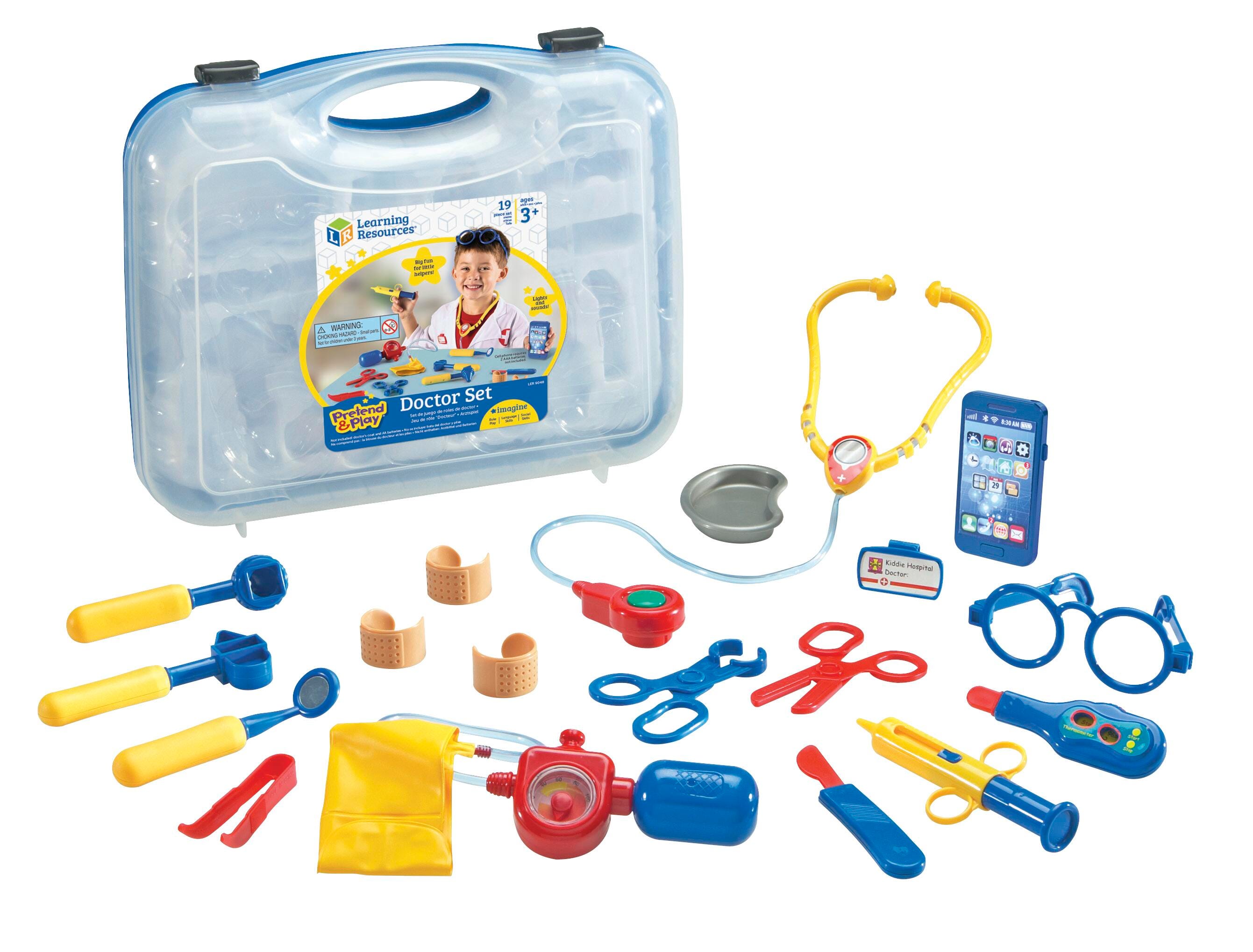 PRETEND AND PLAY DOCTOR - SET OF 19