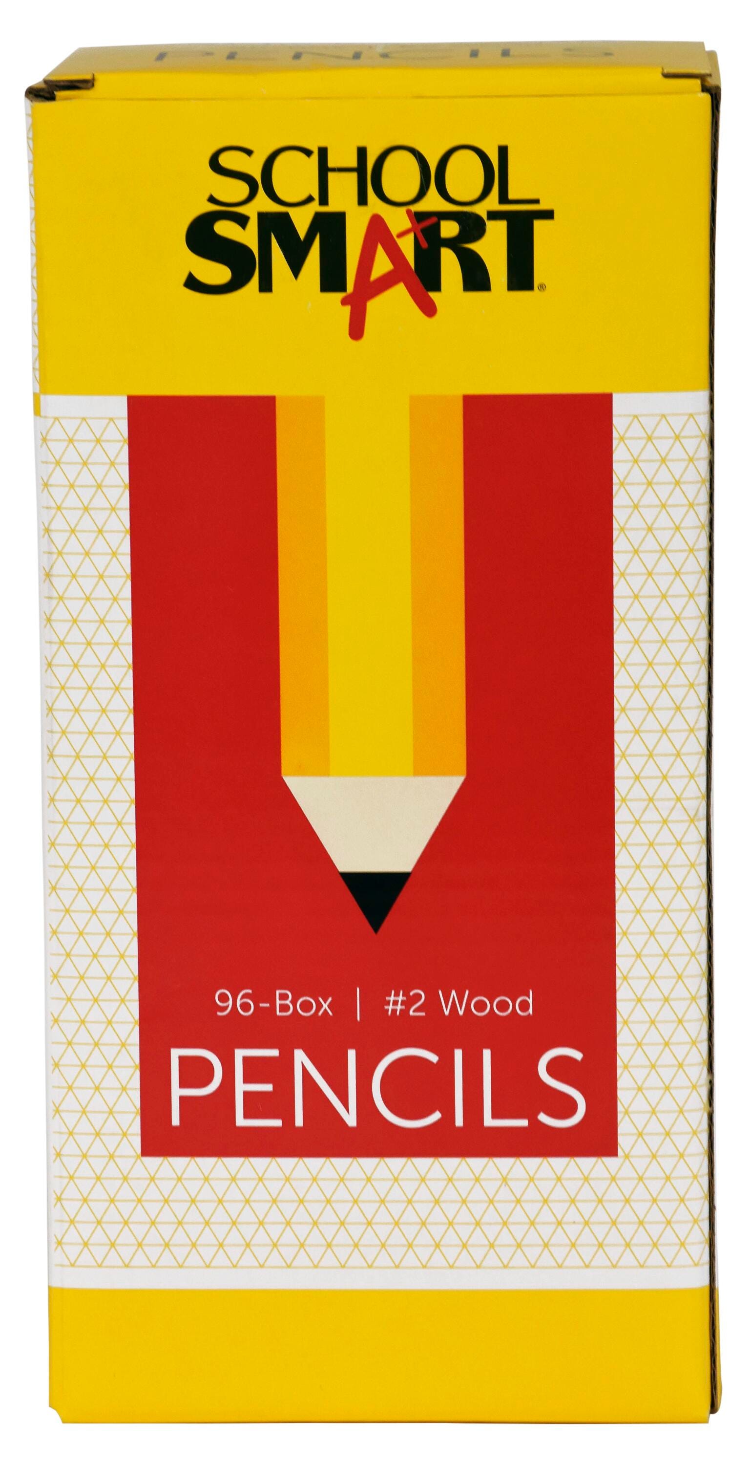 PENCIL #2 PACK OF 96 - SCHOOL SMART