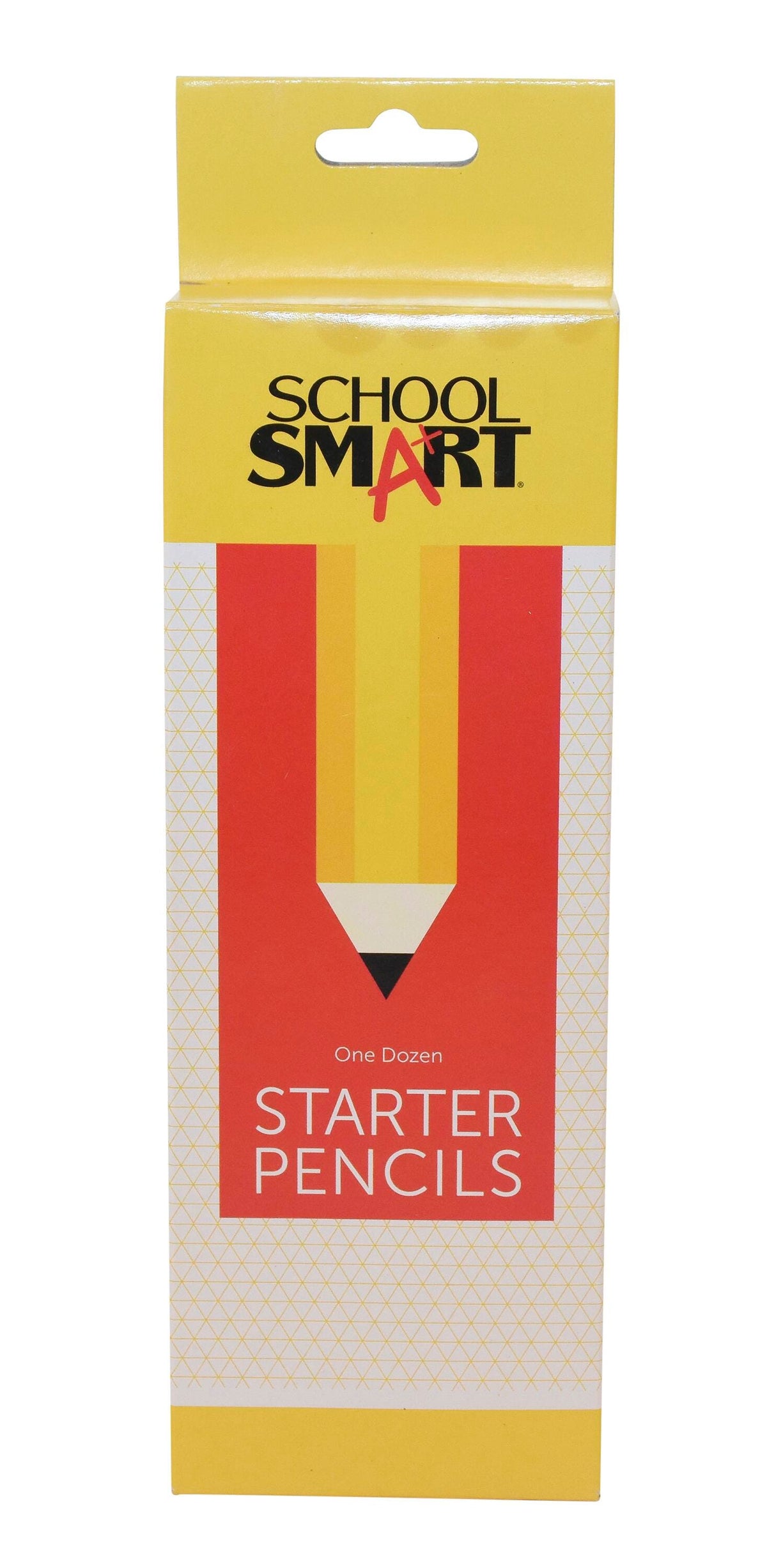 PENCIL STARTER #2 W/ERASER PACK OF 12 - SCHOOL SMART