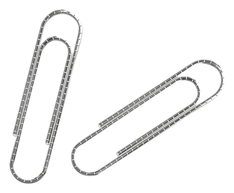 PAPERCLIPS SCHOOL SMART NON-SKID 1-1/4 IN PACK OF 100