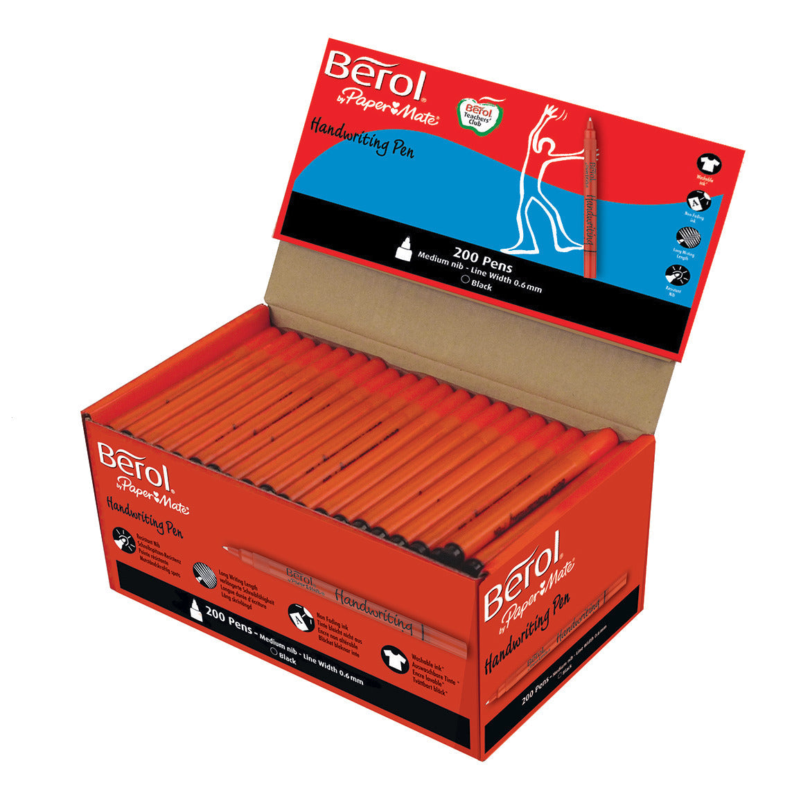 Handwriting Pen Berol Black Box200