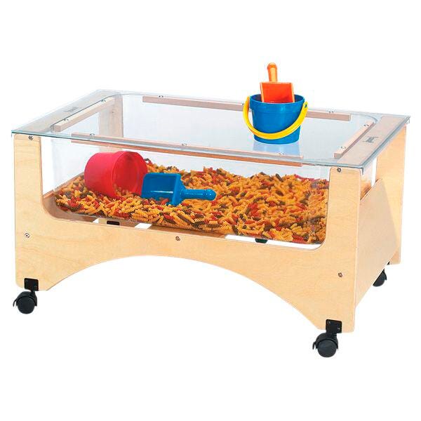 TABLE S+W SENSORY TABLE SEE THRU TODDLER JC
