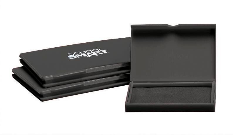 STAMP PAD 3 X 4 BLACK - SCHOOL SMART