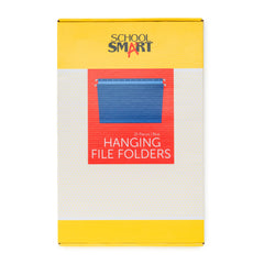 FOLDER FILE HANGING LGL SIZE BLUE PACK OF 25 SCHOOL SMART