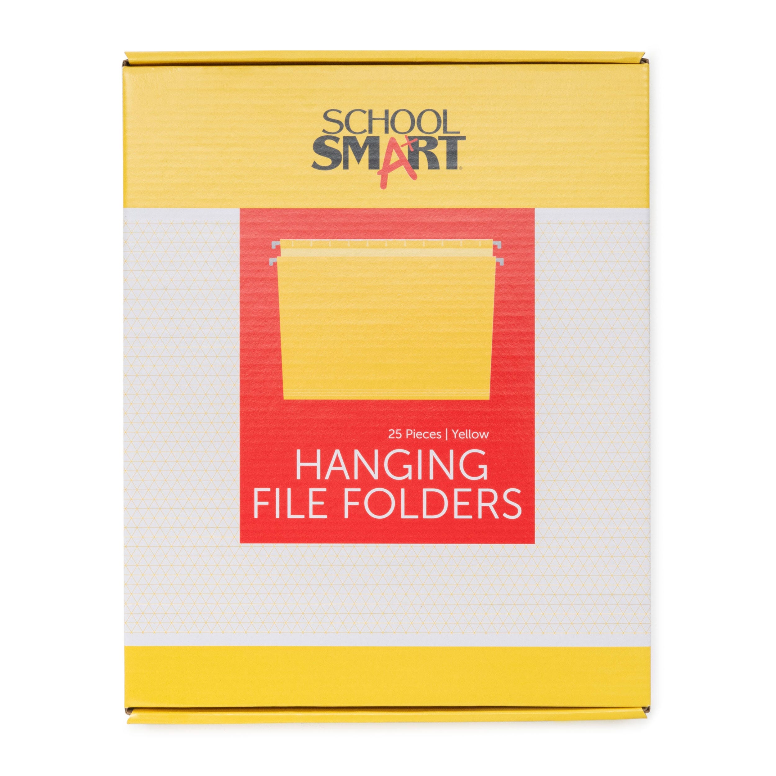 FOLDER FILE HANGING LTR SIZE YELLOW PACK OF 25 SCHOOL SMART