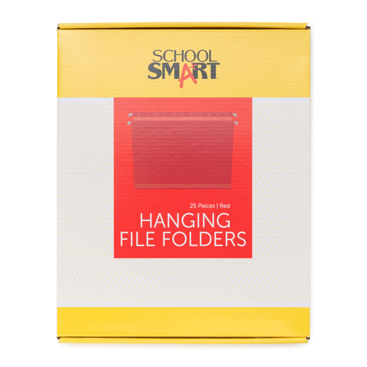 FOLDER FILE HANGING LTR SIZE RED PACK OF 25 SCHOOL SMART