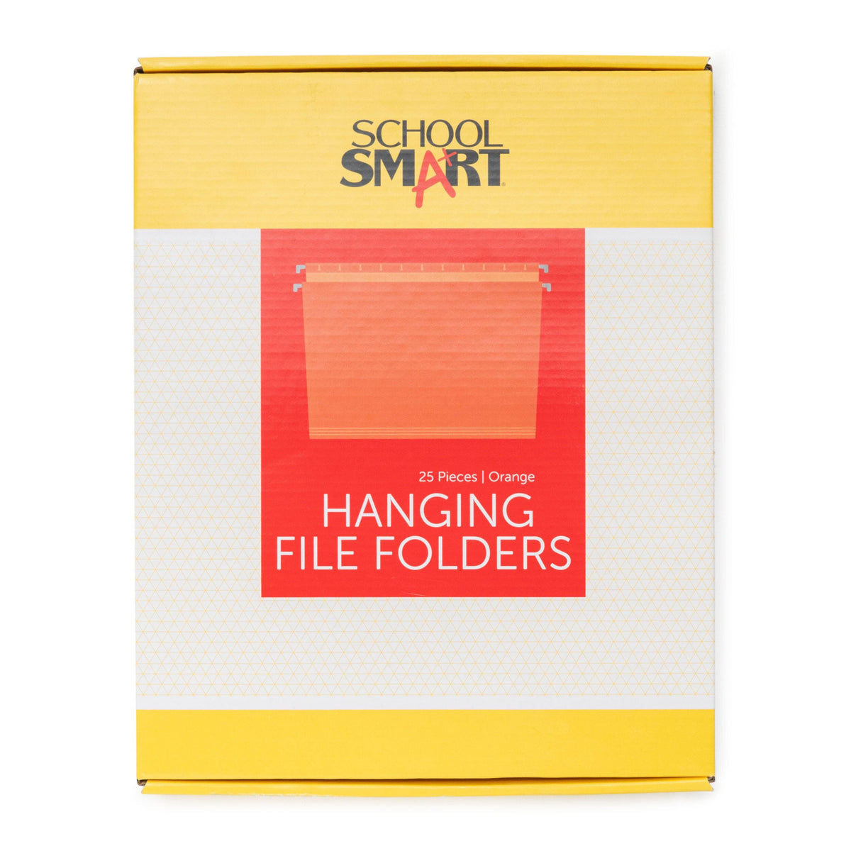 FOLDER FILE HANGING LTR SIZE ORANGE PACK OF 25 SCHOOL SMART