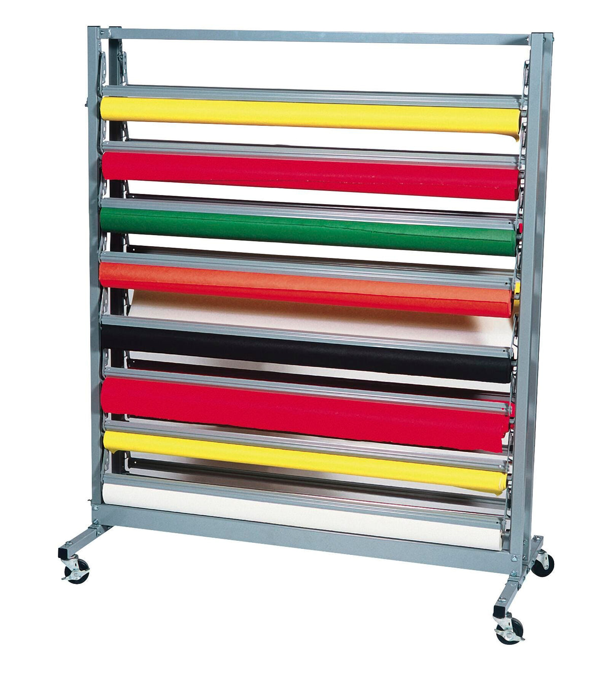 RACK PACON HORIZONTAL 16 ROLL 24X52.5X62.5 GRAY