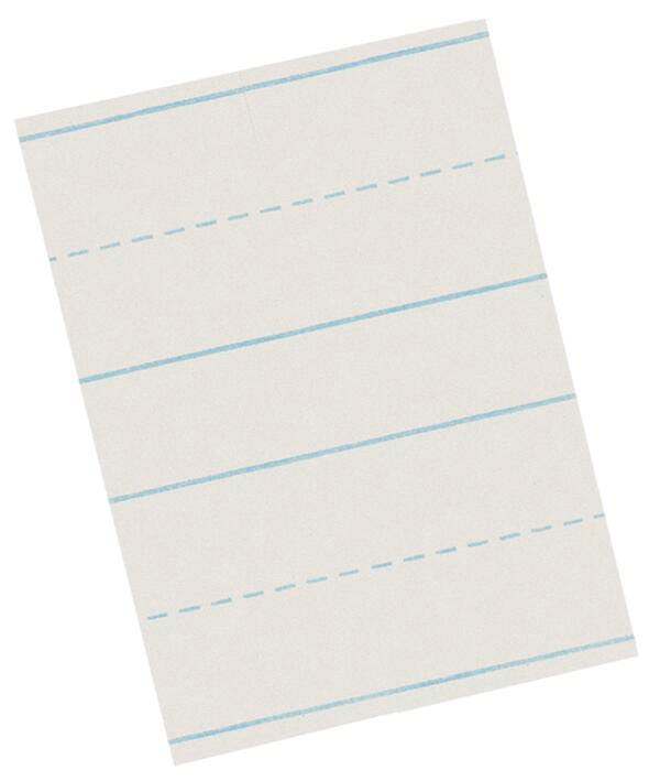 PAPER STORY PICTURE SKIP LINE 18X12 3/4IN RULE LW SCHOOL SMART REAM