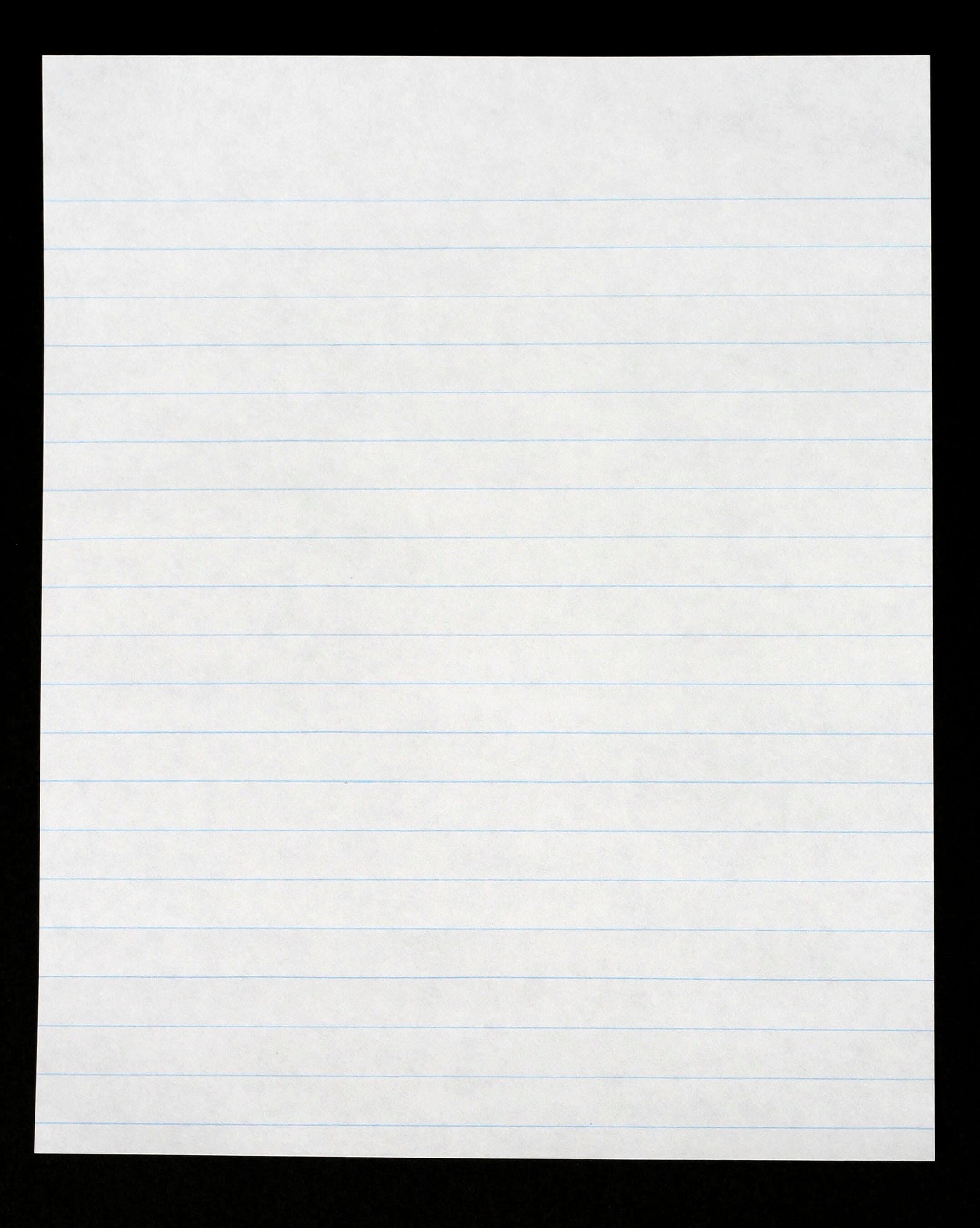 PAPER COMPOSITION 3/8 SW/RULE 7X8.5 WHT SCHOOL SMART REAM