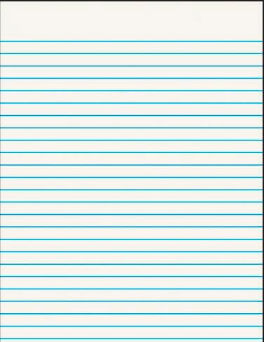 PAPER NEWSPRINT CA 8X10.5 IN RULED WHITE 500 SHTS SCHOOL SMART