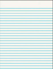 PAPER NEWSPRINT CA 8X10.5 IN RULED WHITE 500 SHTS SCHOOL SMART