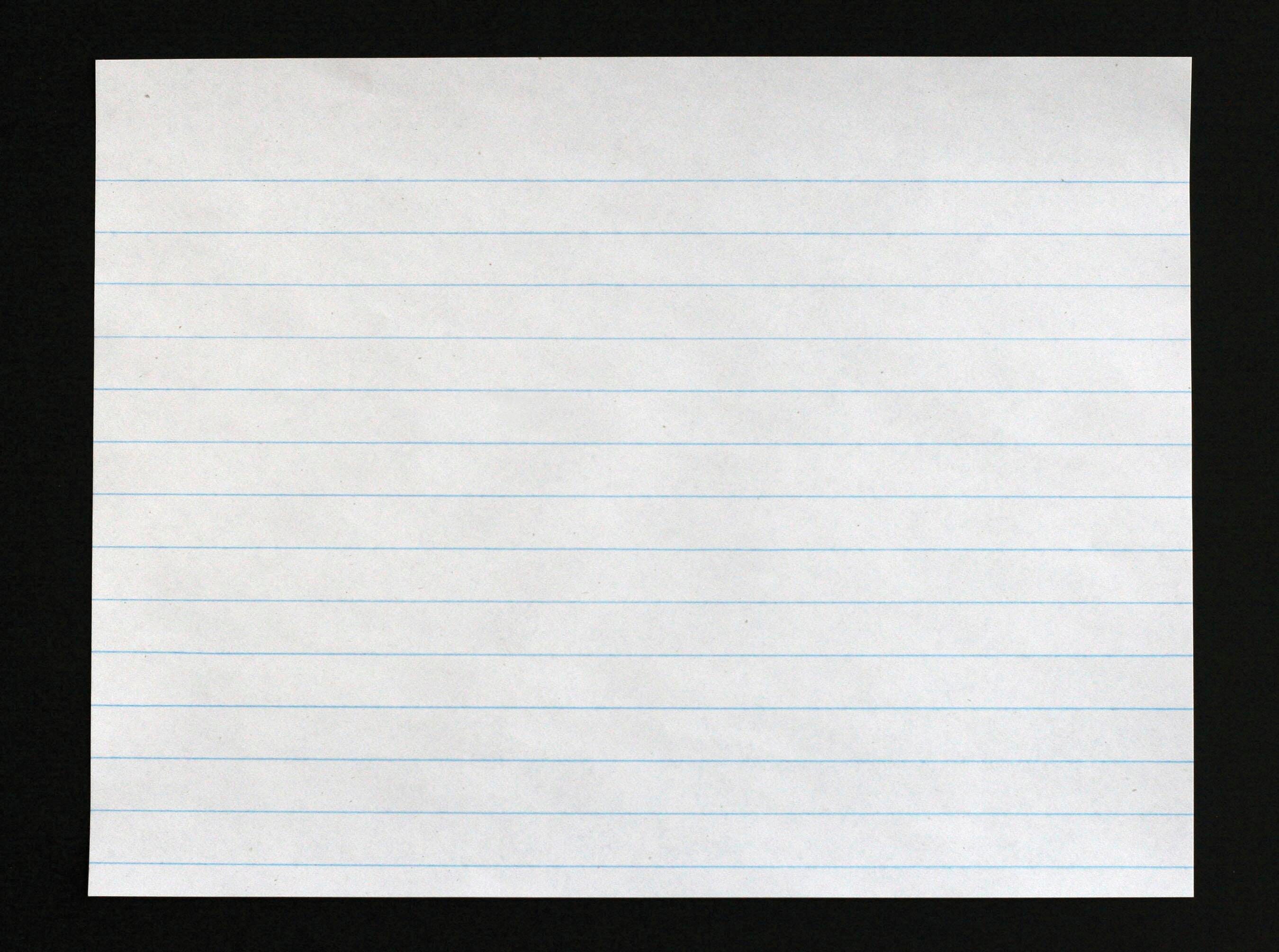 PAPER COMPOSITION 3/8 LW/RULE 7X8.5 WHT SCHOOL SMART REAM