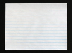 PAPER COMPOSITION 3/8 LW/RULE 7X8.5 WHT SCHOOL SMART REAM