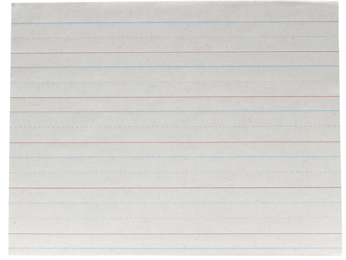 PAPER NEWSPRINT R+B 11X8.5 1IN RULED LW SCHOOL SMART REAM