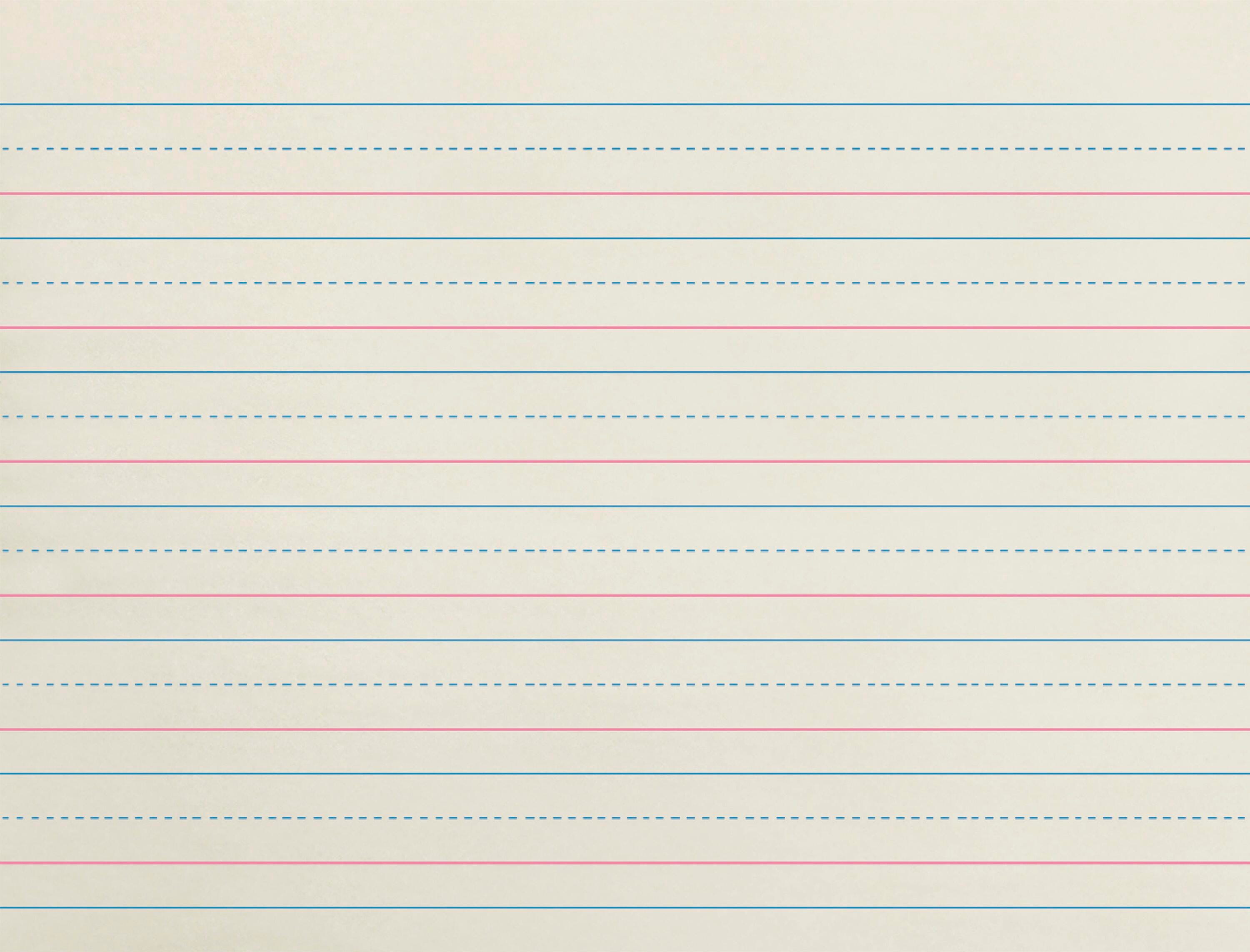 PAPER NEWSPRINT R+B 11X8.5 3/4IN RULED LW SCHOOL SMART REAM